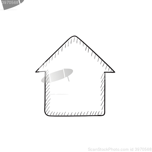 Image of House sketch icon.