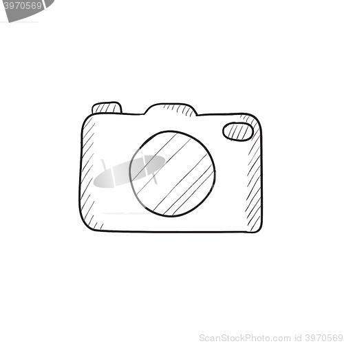 Image of Camera sketch icon.