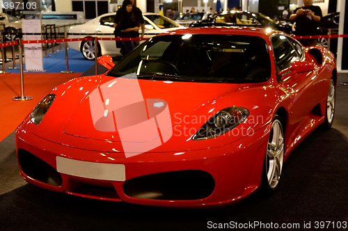 Image of Red supercar