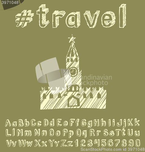 Image of Travel concept with monument