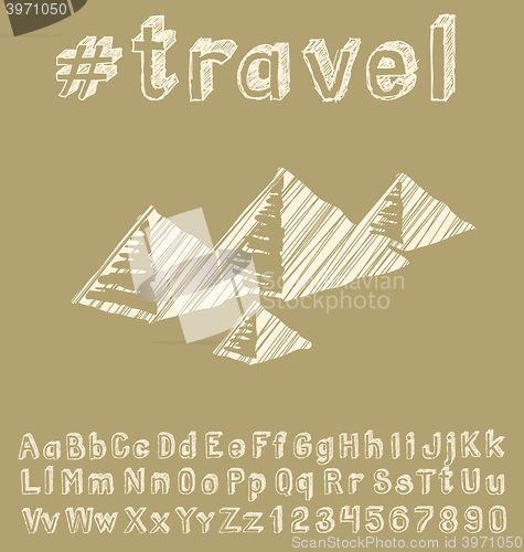 Image of Travel concept with monument
