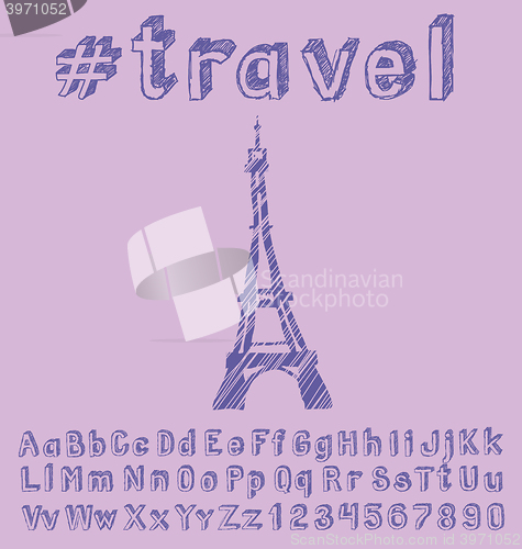 Image of Travel concept with monument