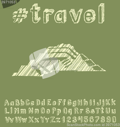 Image of Travel concept with monument