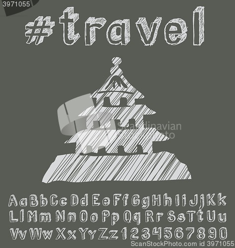 Image of Travel concept with monument