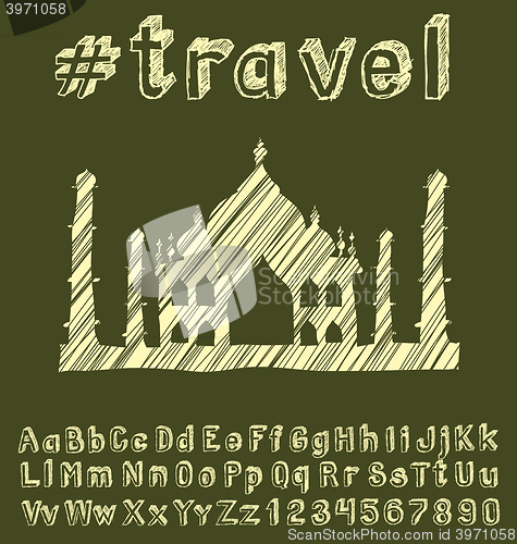 Image of Travel concept with monument