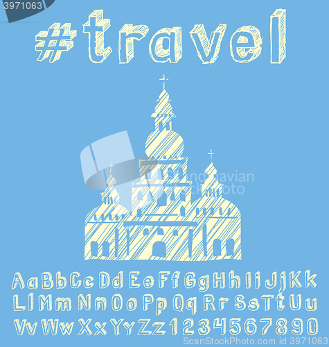 Image of Travel concept with monument