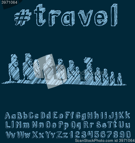 Image of Travel concept with monument