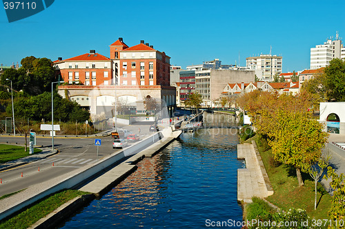 Image of View of Aveiro town