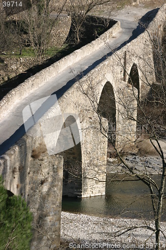 Image of ancient bridge France