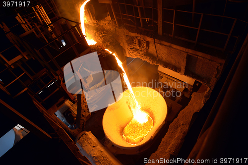 Image of Steel plant for the production of iron 