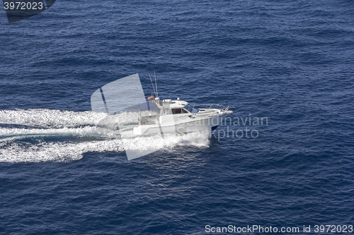 Image of Speedboat rides on the sea