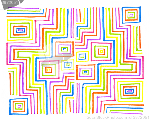 Image of Abstract colorful pattern