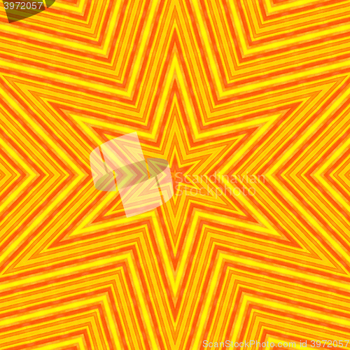 Image of Abstract striped star pattern