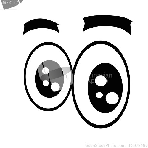Image of Cartoon eyes.