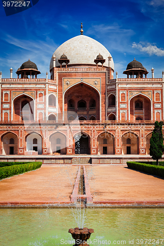 Image of Humayun\'s Tomb. Delhi, India