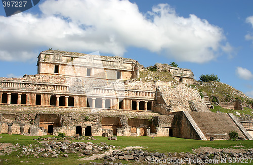 Image of Antique maya ruins