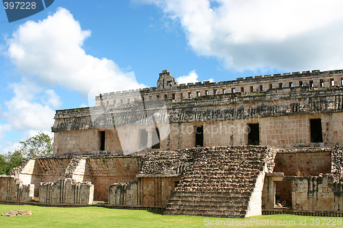 Image of Mayan columns