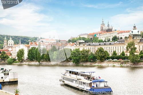 Image of Tourist boat on the river