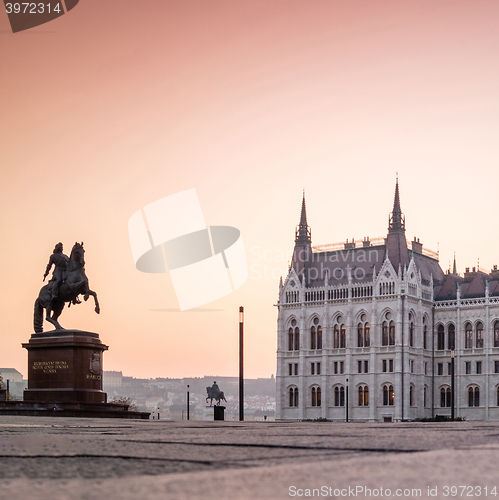 Image of The Hungarian Parliament Building 
