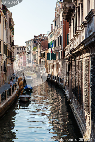 Image of Venice canal scene in Italy