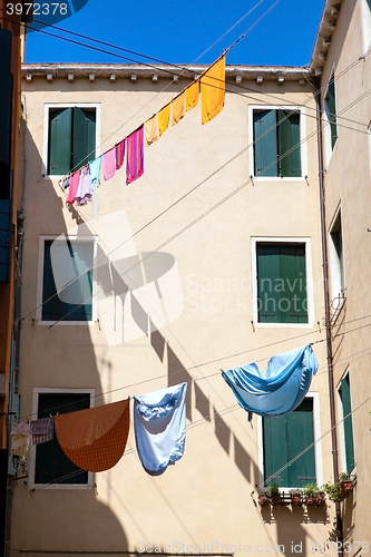 Image of Venetian buildings in Italy