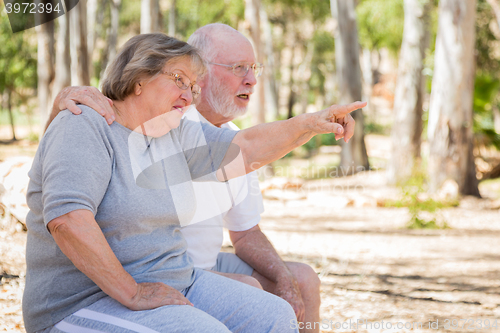 Image of Senior Couple Enjoying The Outdoors