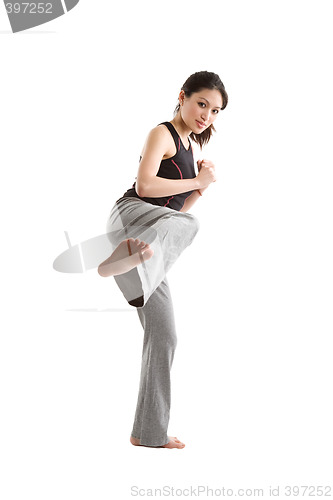 Image of Martial art woman