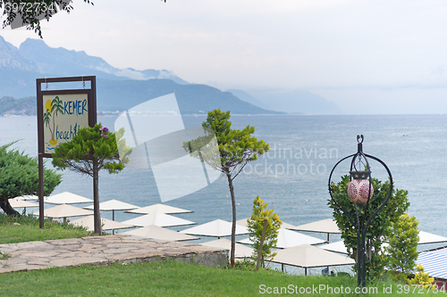 Image of view of Mediterranean sea