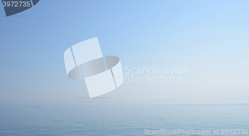 Image of beautiful blue sea