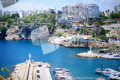 Image of old town, Antalya