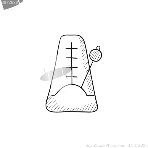 Image of Metronome sketch icon.