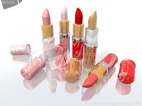 Image of lipsticks