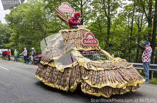 Image of Banette Vehicle in Vosges Mountains - Tour de France 2014