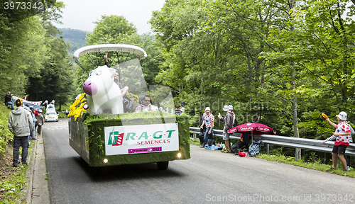 Image of RAGT Semences Vehicle - Tour de France 2014