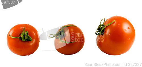Image of three tomatoes