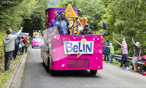 Image of Belin Caravan in Vosges Mountains - Tour de France 2014