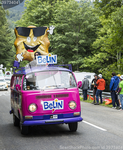 Image of Belin Vehicle in Vosges Mountains - Tour de France 2014