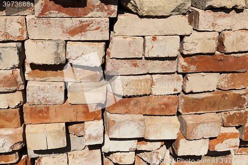 Image of old red bricks  