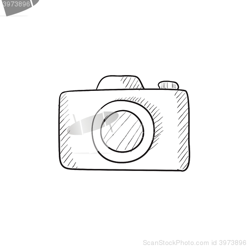 Image of Camera sketch icon.