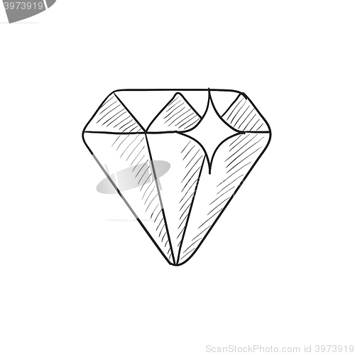 Image of Diamond sketch icon.