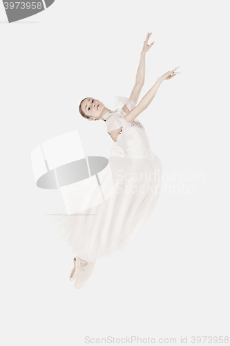 Image of Romantic Beauty. Retro Style ballerina