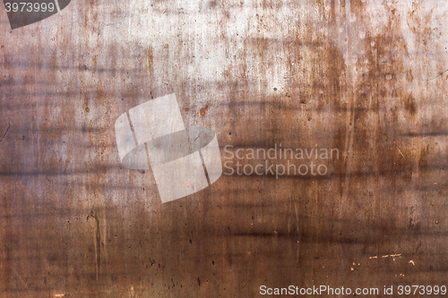 Image of rusty metal sheet