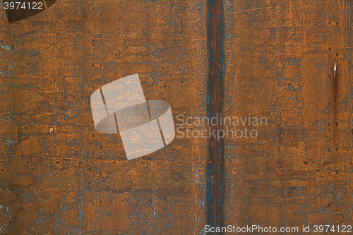 Image of rusty metal sheet