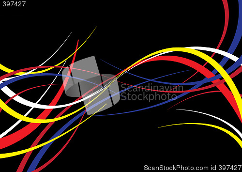 Image of twisted ribbons