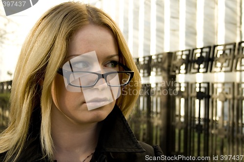 Image of attractive businesswoman