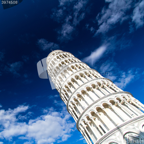 Image of Leaning tower in Pisa, Tuscany, Italy.