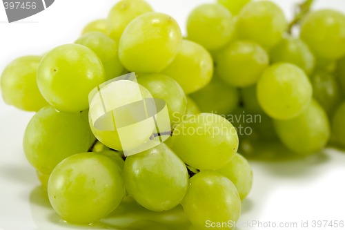 Image of green grapes