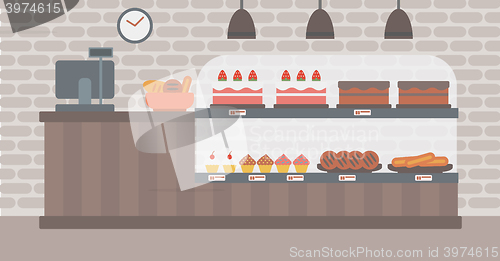 Image of Background of bakery.