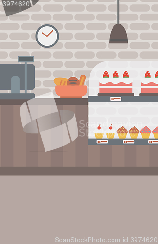 Image of Background of bakery.