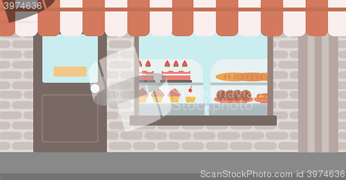 Image of Background of bakery.